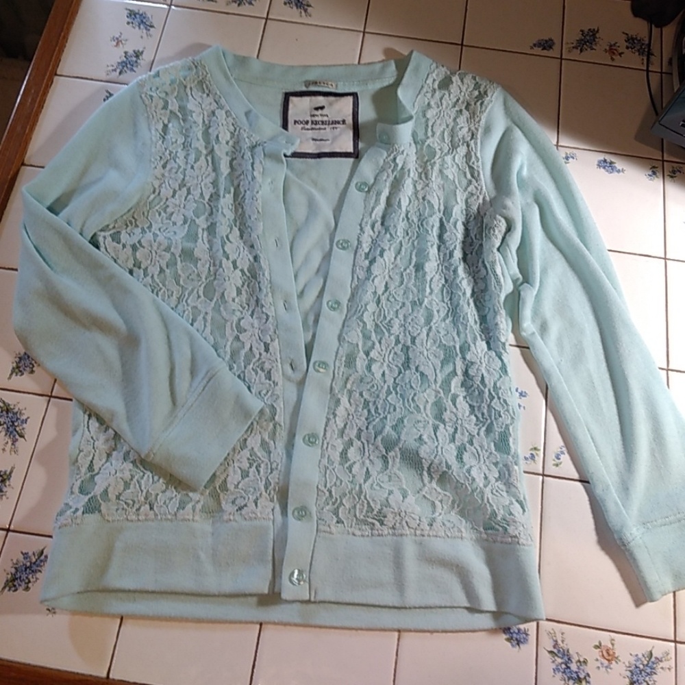 Light blue dressy sweater